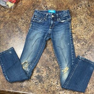Old Navy Skinny Distressed Jeans